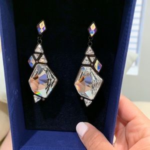 Swarovski rocket earrings, new